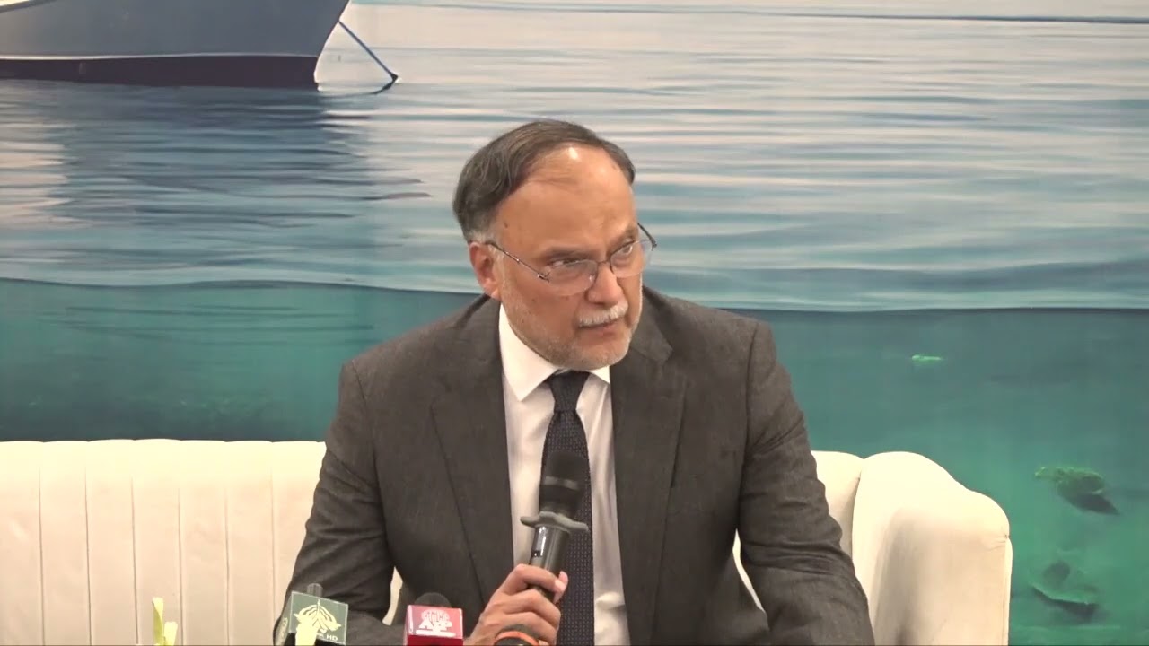 Transforming Pakistan&rsquo;s Maritime Sector | Prof. Ahsan Iqbal at Blue Economy Roundtable