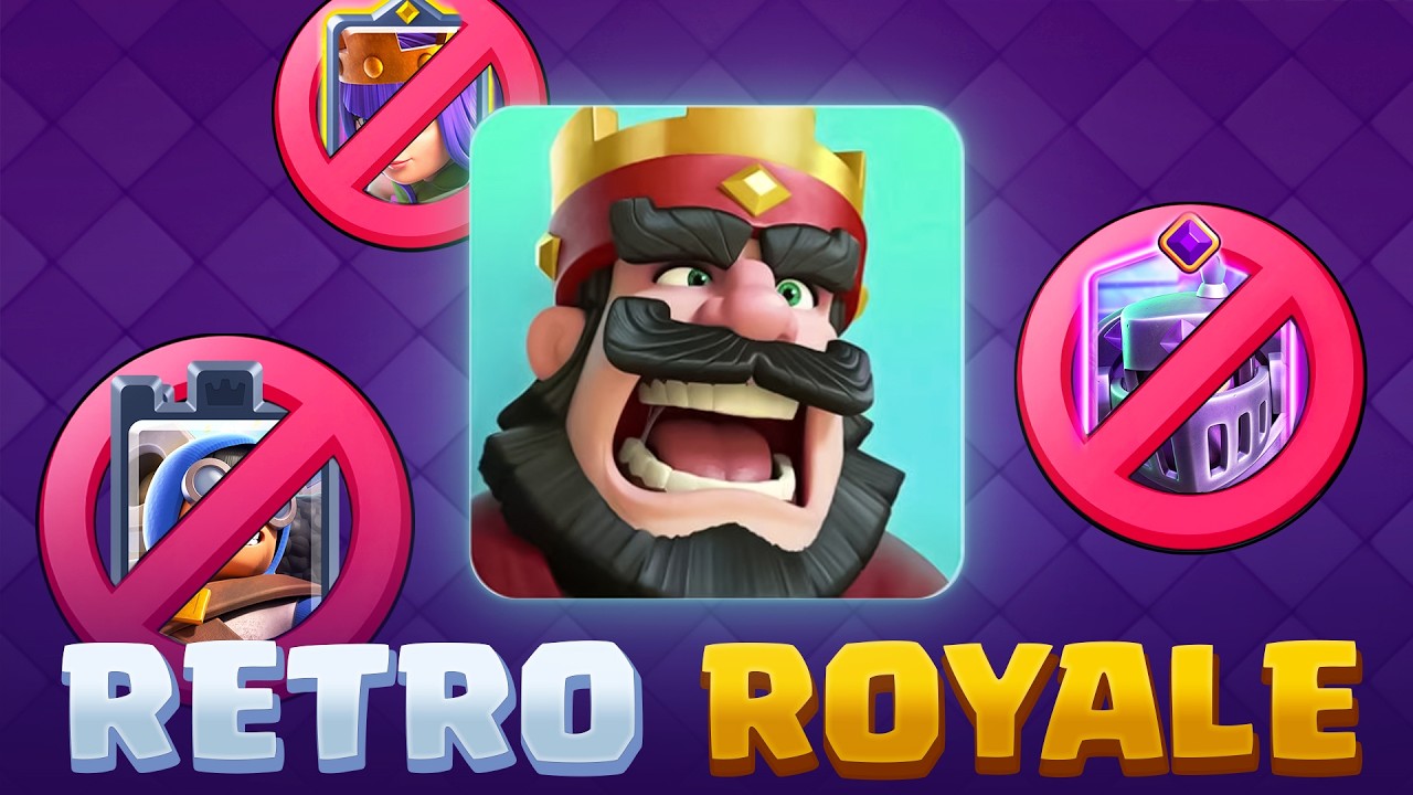 😳 RETRO-ROYALE: НОВЫЕ КОЛОДЫ в 