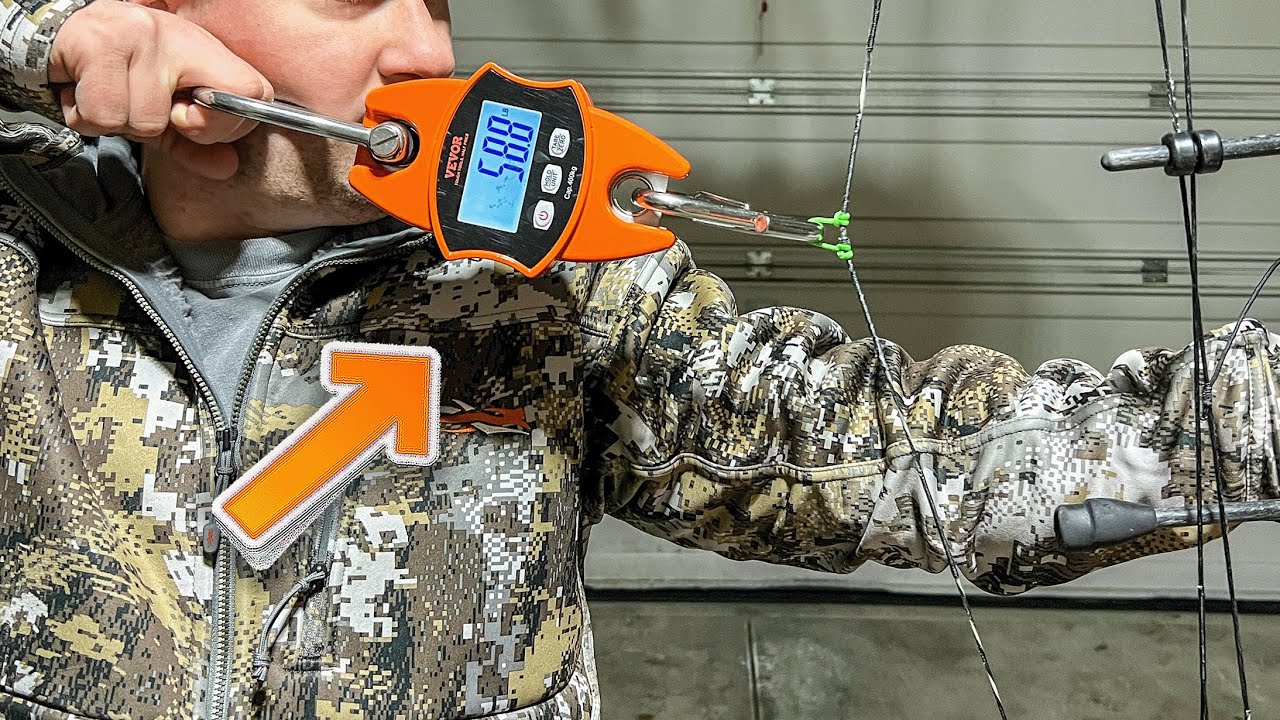 Measure draw weight with VEVOR hanging scale - User Review