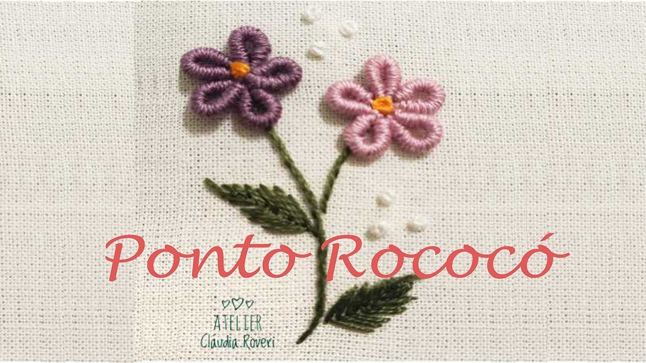 Aprenda o Ponto Rococó e Nó Colonial