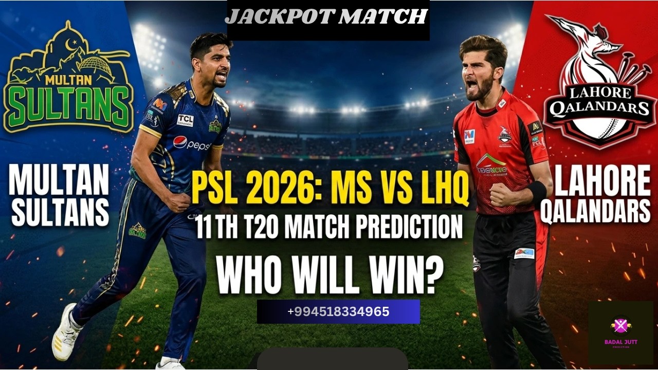 Multan Sultans vs Lahore Qalandars 11th prediction | Pakistan Super League 2026 #psl2026 #msvslq