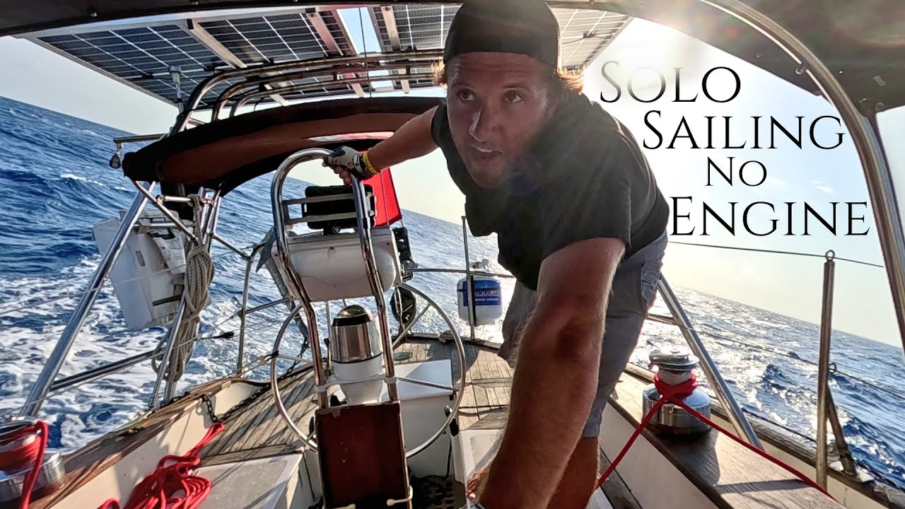 NO ENGINE Solo Sailing Offshore for 4 days in The Bahamas | Finding Freedom Ep.1