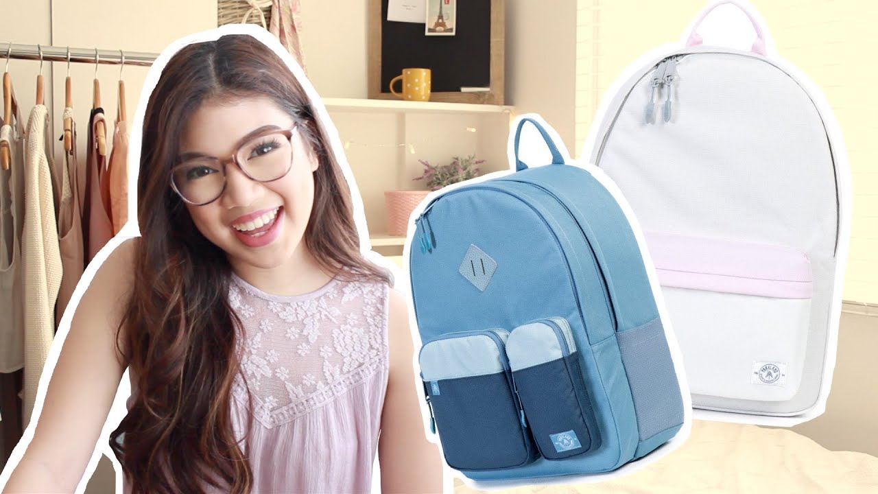 What's in My Backpack/Pencil Case/Makeup Kit + Giveaway | Janina Vela