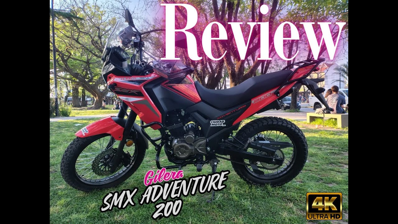 REVIEW- GILERA SMX ADVENTURE 200 ¿Vale la pena esta moto en 2025?