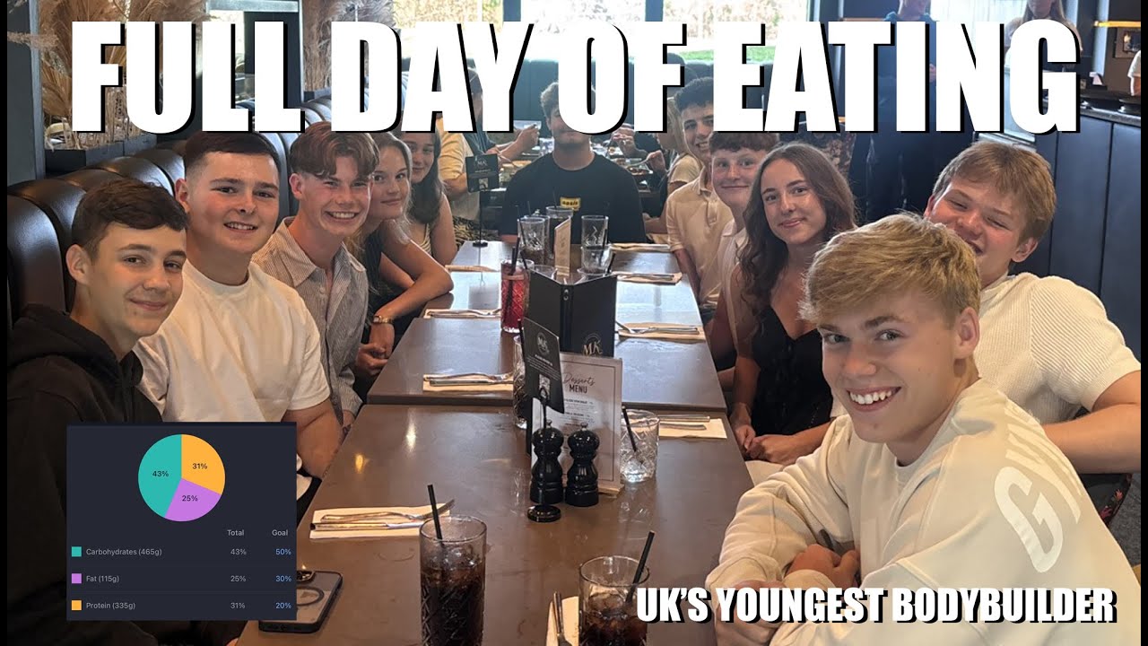 Bodybuilding Diet at 14 – Full Day of Eating + Cheat Meal!