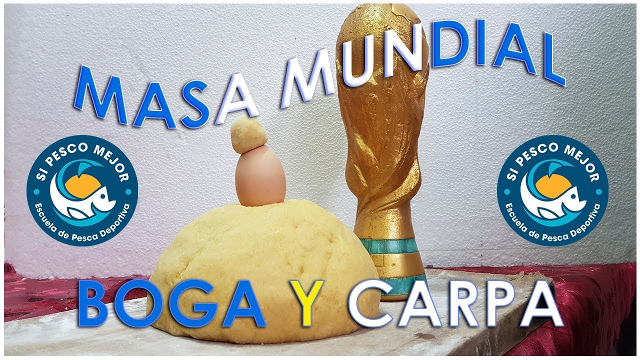 MASA PARA CARPAS / ESTA LES ENCANTA / PROBALA !!!