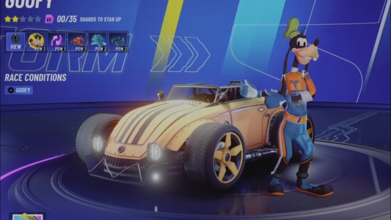 Disney Speedstorm- Goofy Gameplay