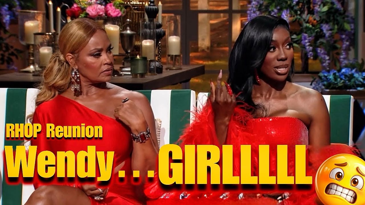 RHOP Reunion Part 1: Wendy Gets Grilled & The Shade Begins 🍷😬