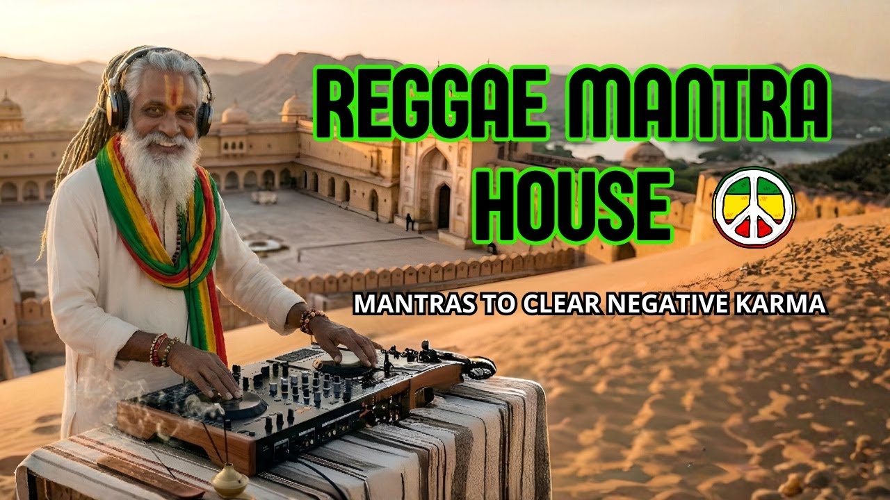 6 Life-Changing Hindu Reggae Mantras To Clear Negative Karma | Soft House Mix