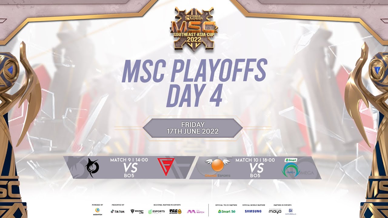 MSC 2022 D4 Playoffs ORANGE ESPORTS vs OMG PH Game 4