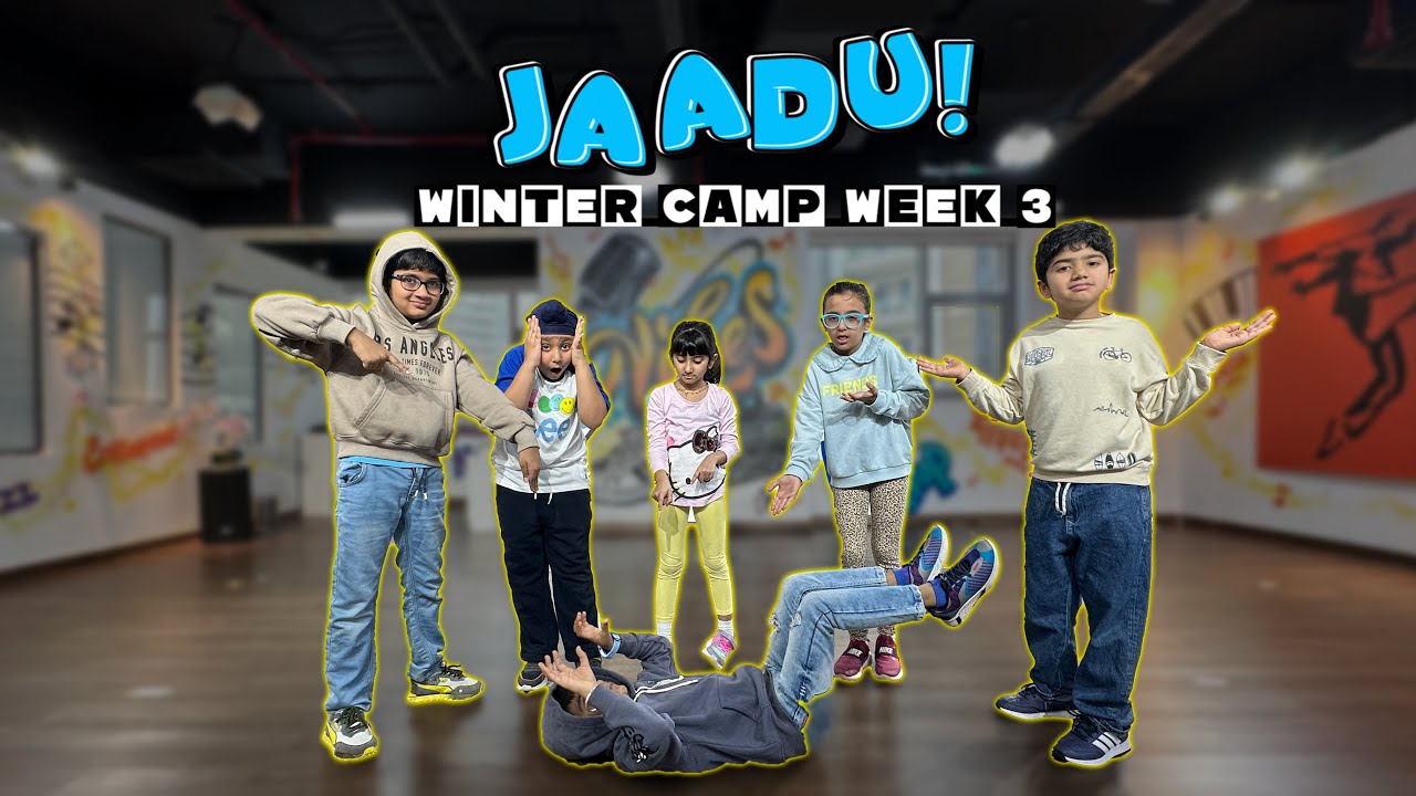 🎵 Winter Camp 2025 | Week 3 | Big Kids Singing Performance ✨