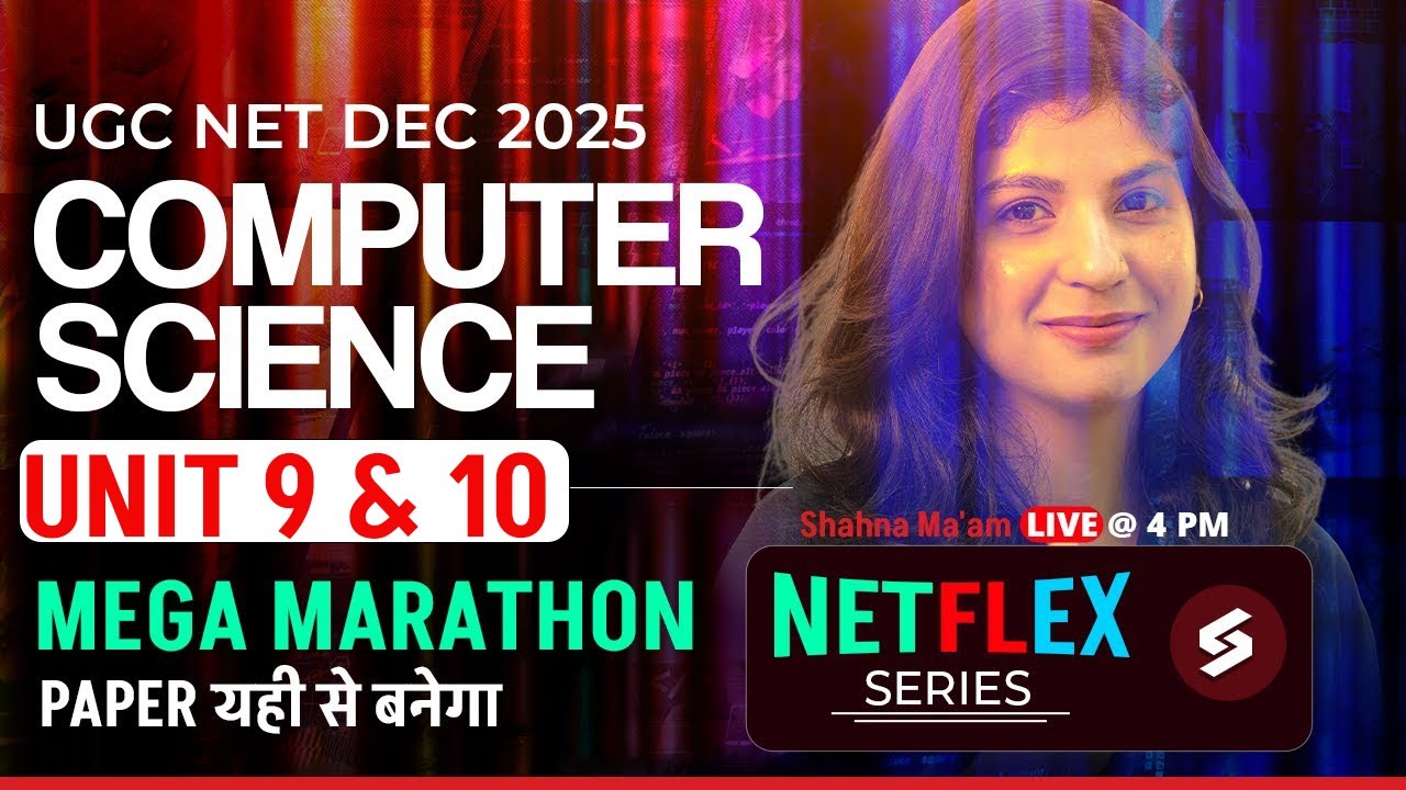 UGC NET Computer Science Unit 9 & 10 | Data Communication & Artificial Intelligence UGC NET | Shahna