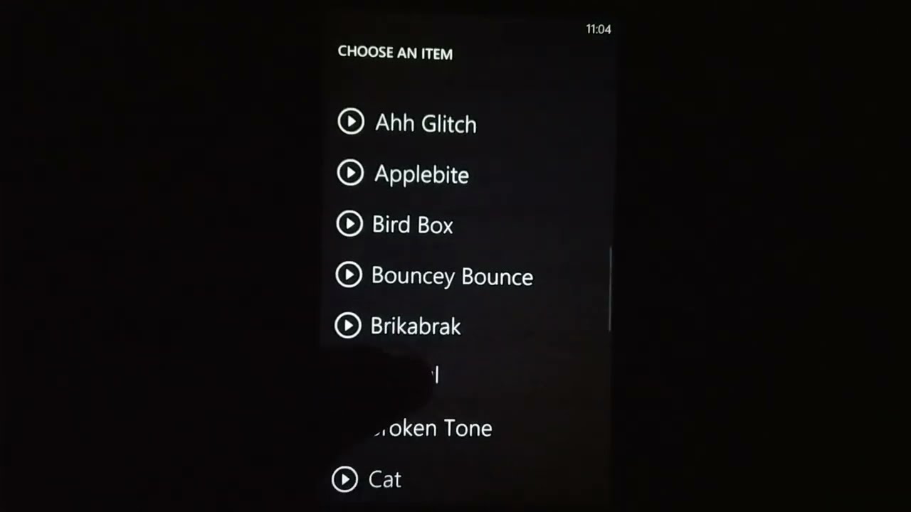 Nokia Lumia 521 - Ringtones and SMS Tones
