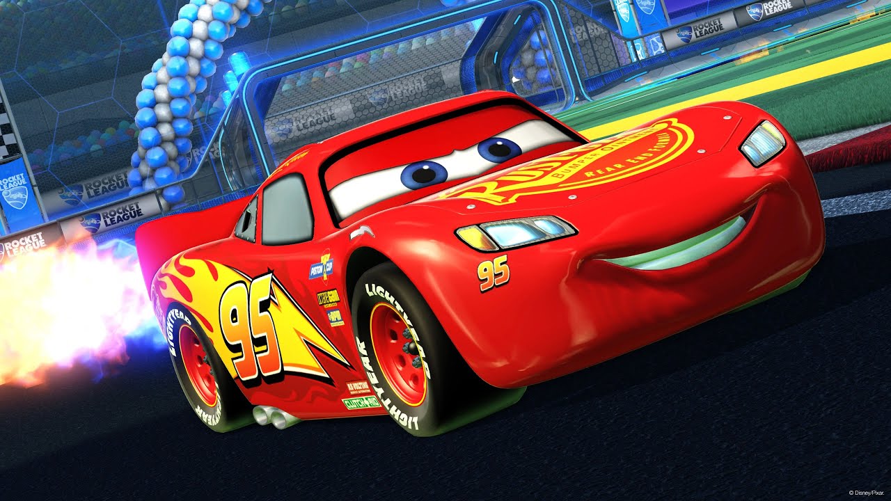 Lightning McQueen Bundle Review And Gameplay!!⚡️⚡️ #rocketleague #disney #pixar #cars