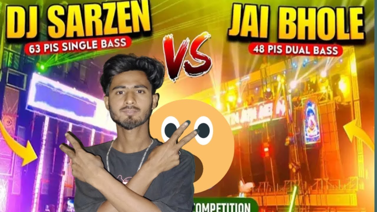 DJ SARZEN 😱 VS 😱 JAI BHOLE# Khatarnak# competition motto mela Odisha Bhadrak #like #comment#view