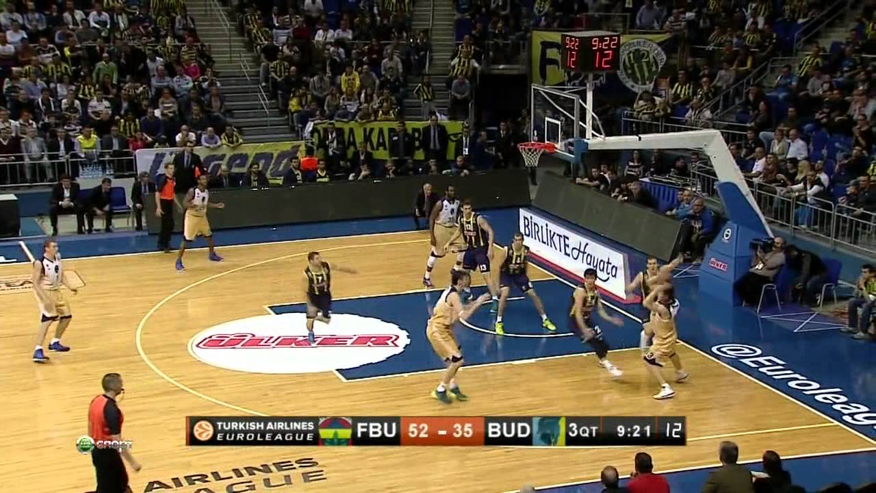 Дайнюс Шаленга 16 очков против Фенербахче Юлкера