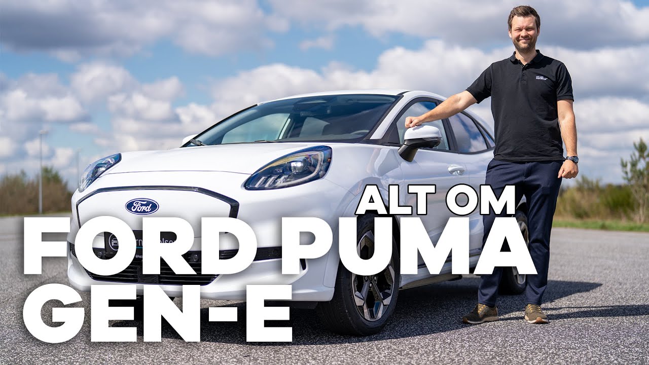 Ford Puma Gen-E: Effektiv elbil med GIGANTISK bagagerum | Bilguiden