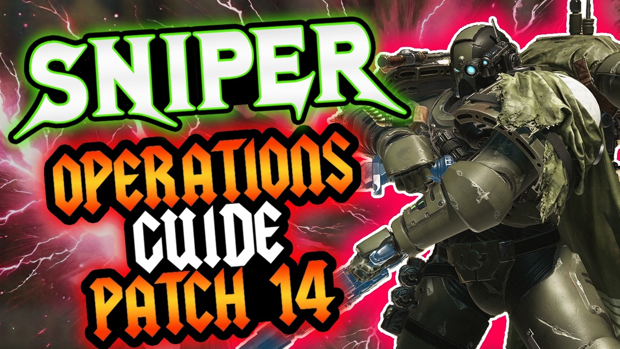 Strongest SNIPER Build for Ops/Strats Patch 14 - Space Marine 2