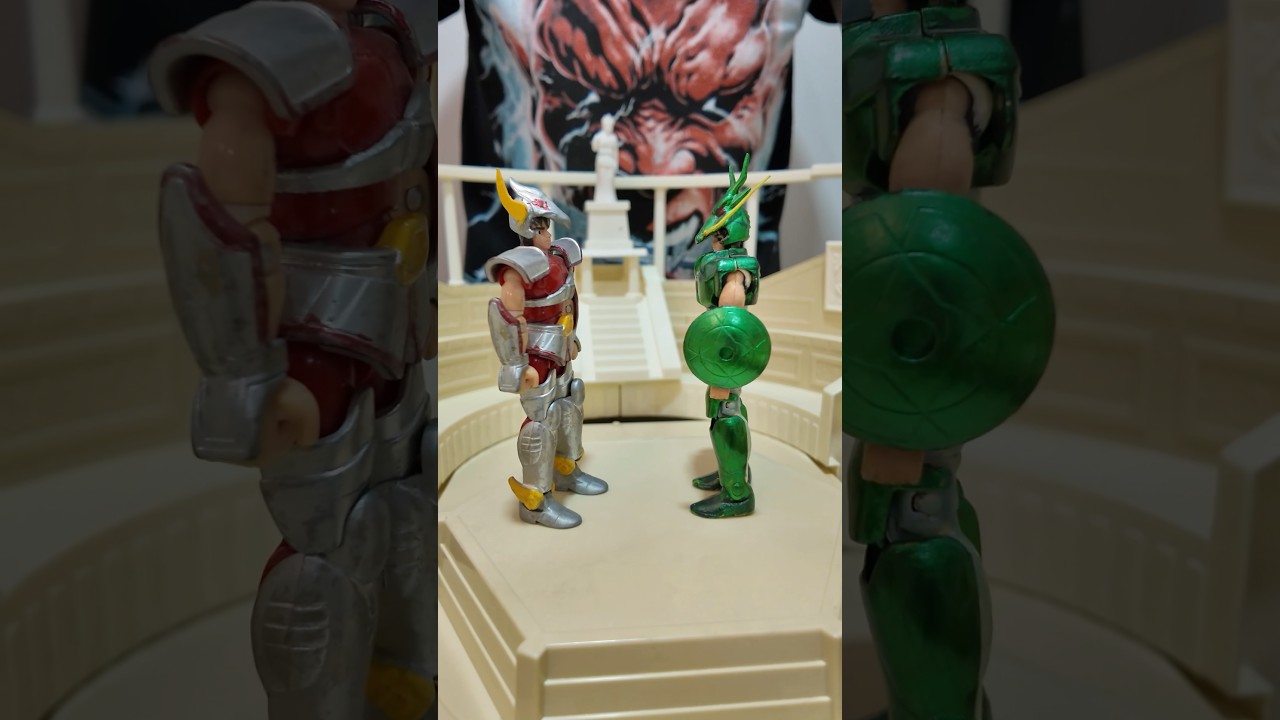 ARMANDO EL COLISEO DE LOS CABALLEROS DEL ZOD&Iacute;ACO ✨ #swapmeet #fleamarket #Promocionales #saintseiya