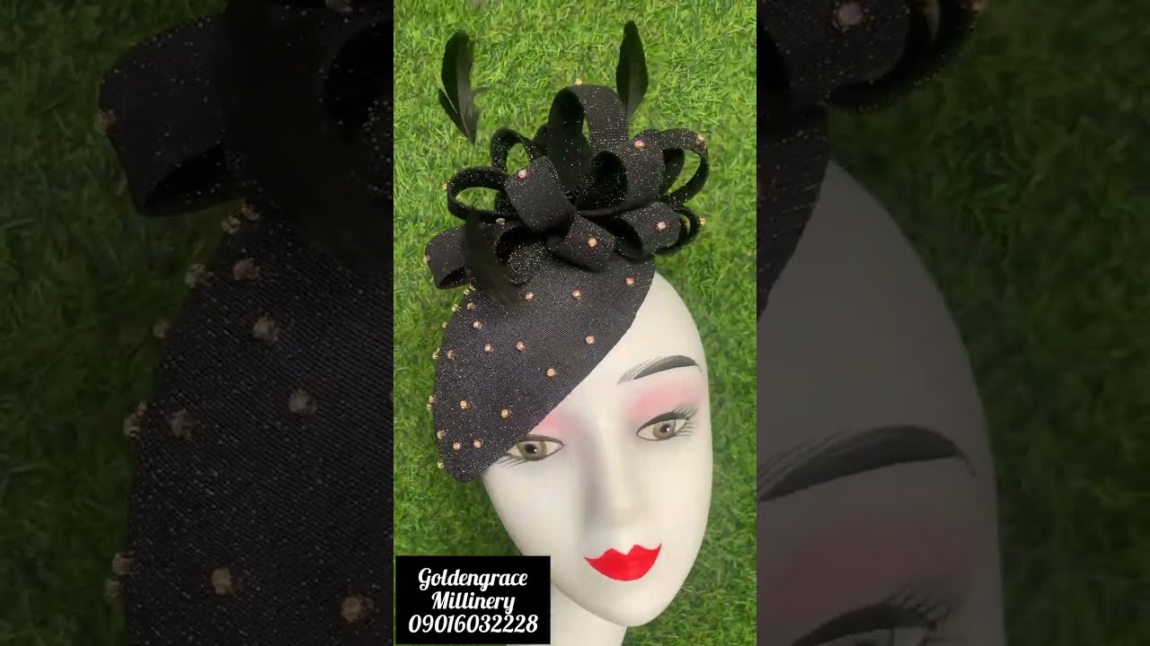 How to make a teardrop fascinator with loops