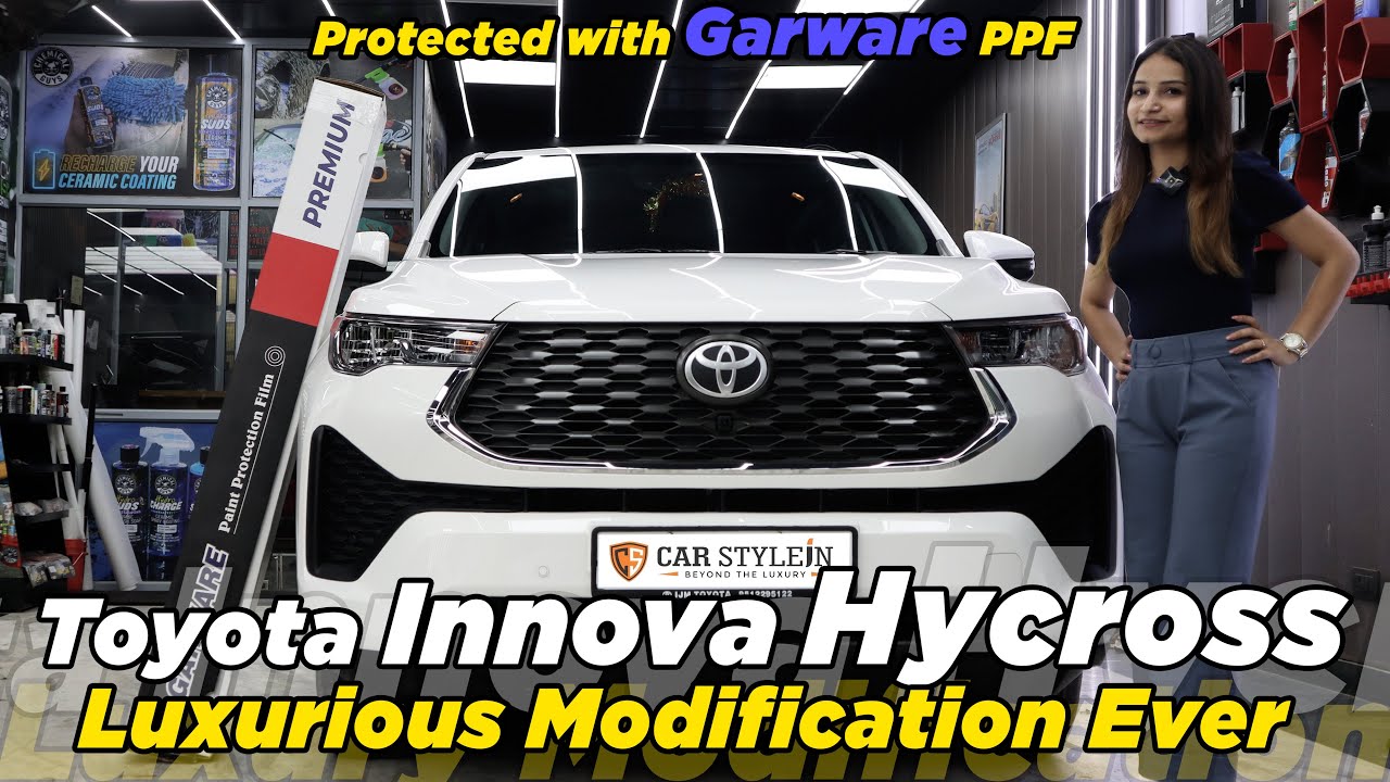 Innova Hycross Interior Modification || Luxurious Brown Interior || Toyota  Innova Hycross हो तो ऐसा