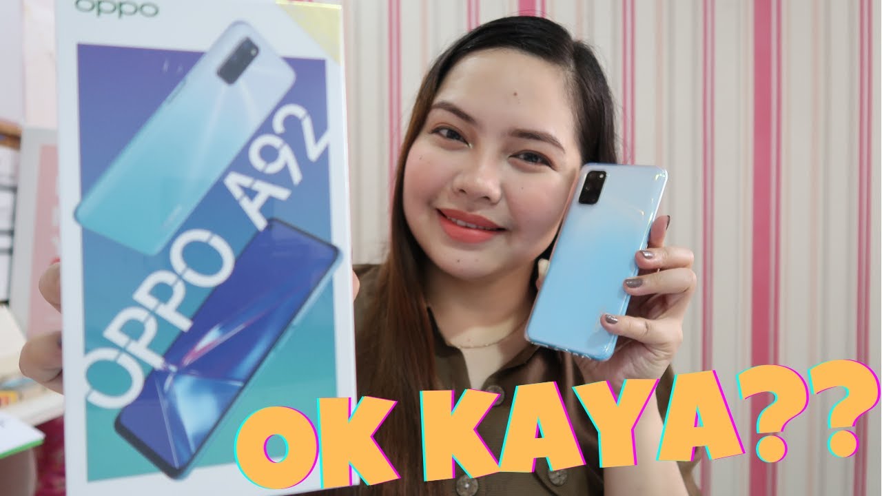 OPPO A92 Unboxing and First Impression Review | Nowie Mac