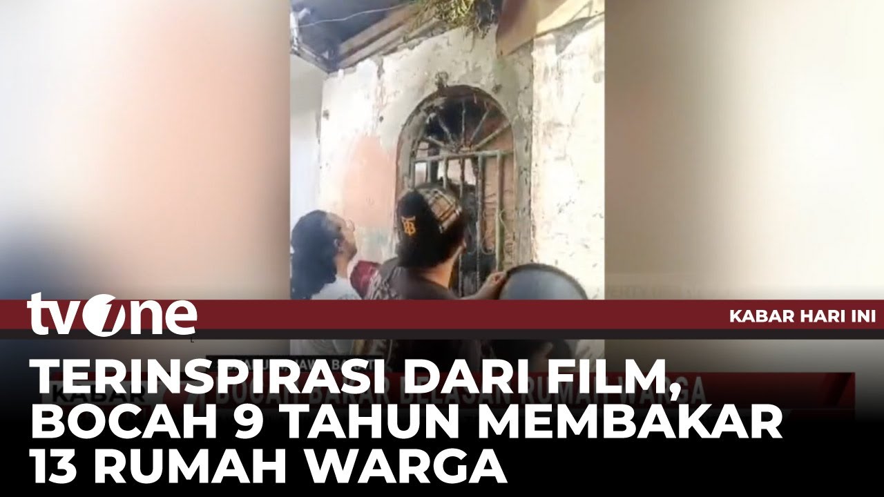 Bocah di Sukabumi Menebar Teror dengan Cara Membakar Rumah Warga! | Kabar Hari Ini tvOne