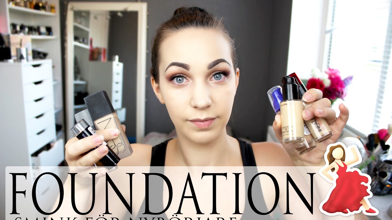 Smink för nybörjare - Foundation