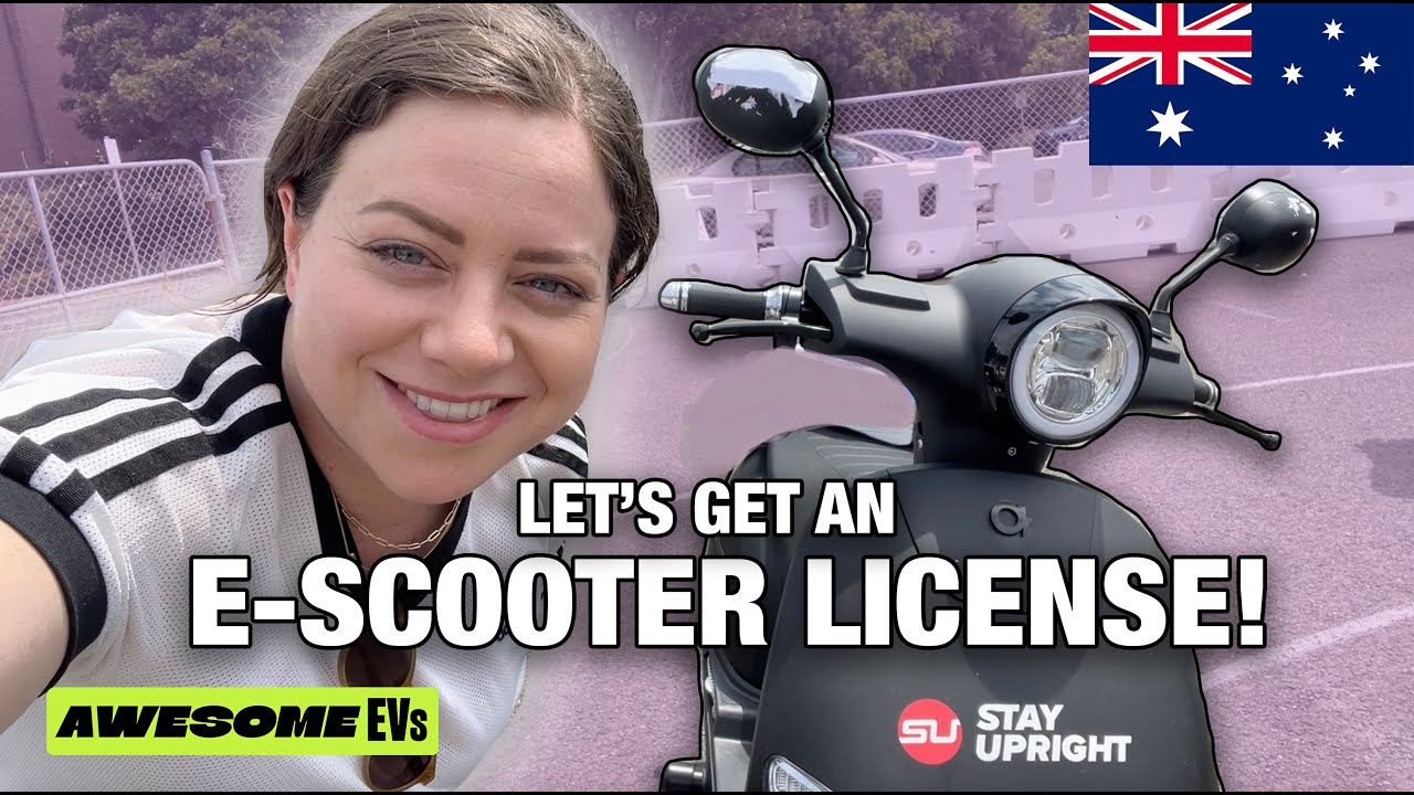 Getting my Electric Moped License! NSW Pre-Learner Course Australia