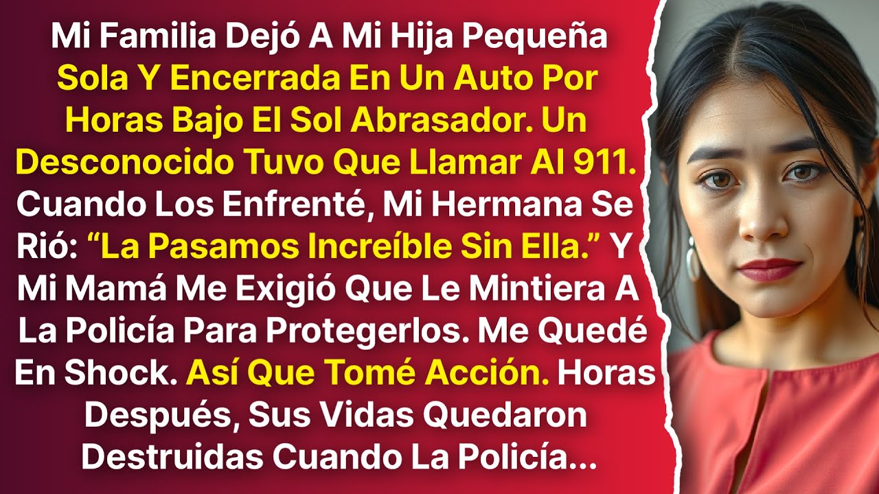 Mi Hija Pequeña Apenas Sobrevivió Después De Que Mi Familia La Dejó En Un Auto Bajo El Sol Abrasador