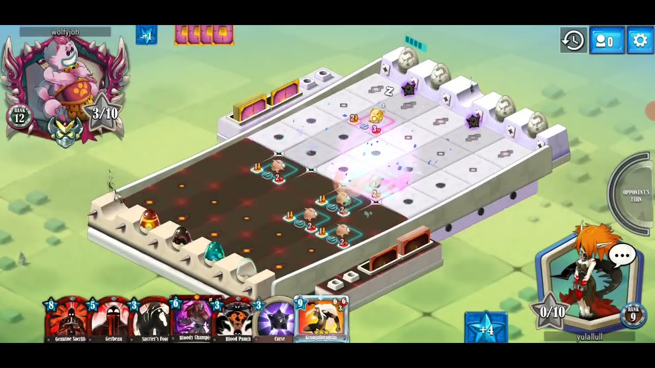 Krosmaga: Sacrier vs. Ecaflip 1
