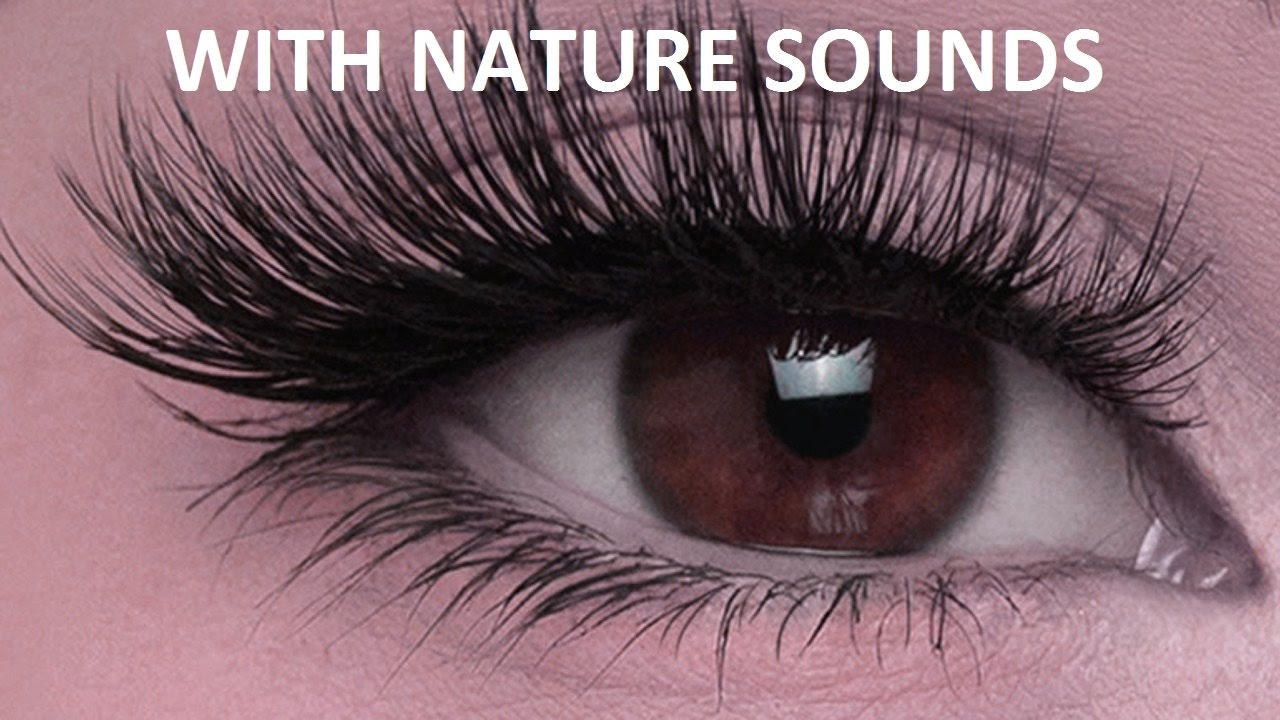 How to Grow Long Eyelashes Naturally (Nature) | Long Eyelashes Binaural Beats Subliminal Hypnosis