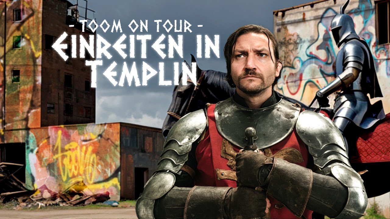 Die Farbschlacht hat begonnen | TOOM ON TOUR - TEMPLIN Teil 1 |  GRAFFITI Vlog 086