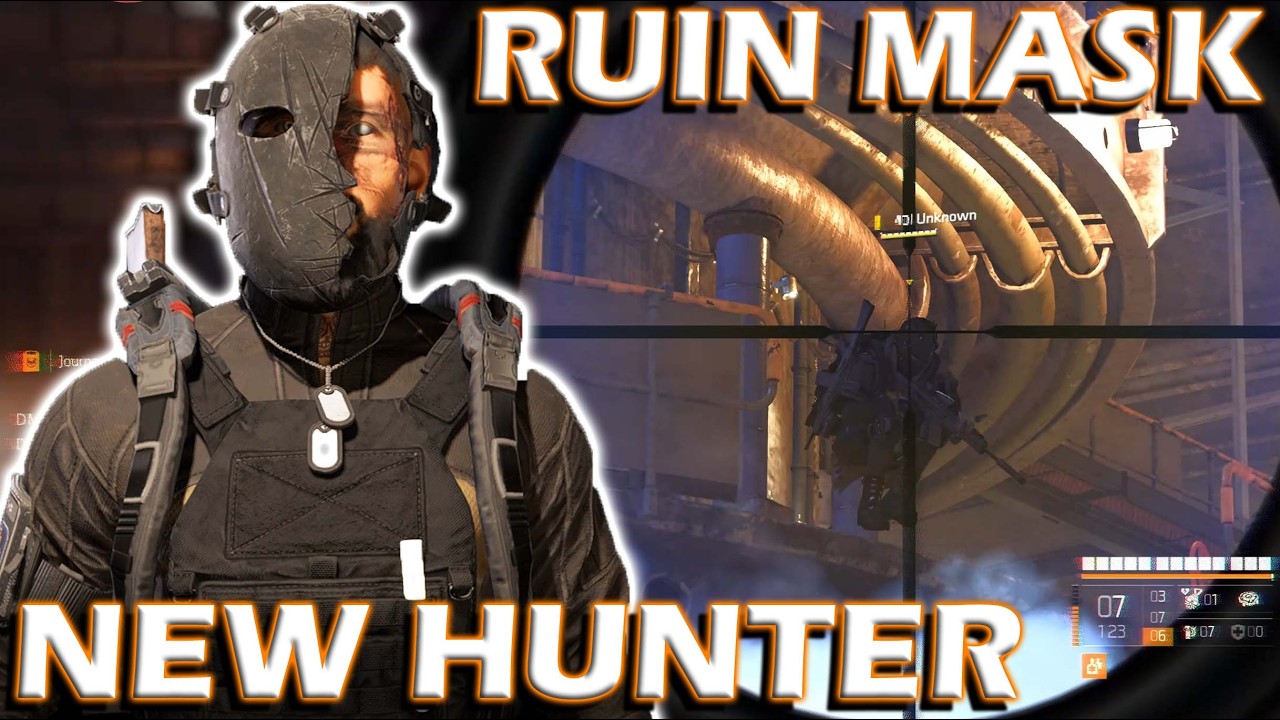 NEW Ruin Hunter Mask | Secret Hunter Guide | Solo PVE Y7S3 #division2