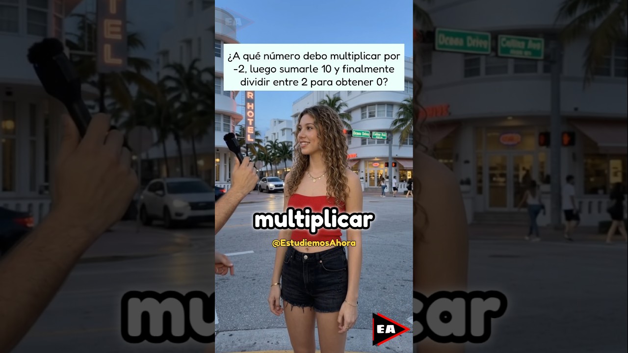 A qu&eacute; n&uacute;mero debo multiplicar por -2, luego sumarle 10... 😫 Resoluci&oacute;n del ejercicio ✅️ ▶4267