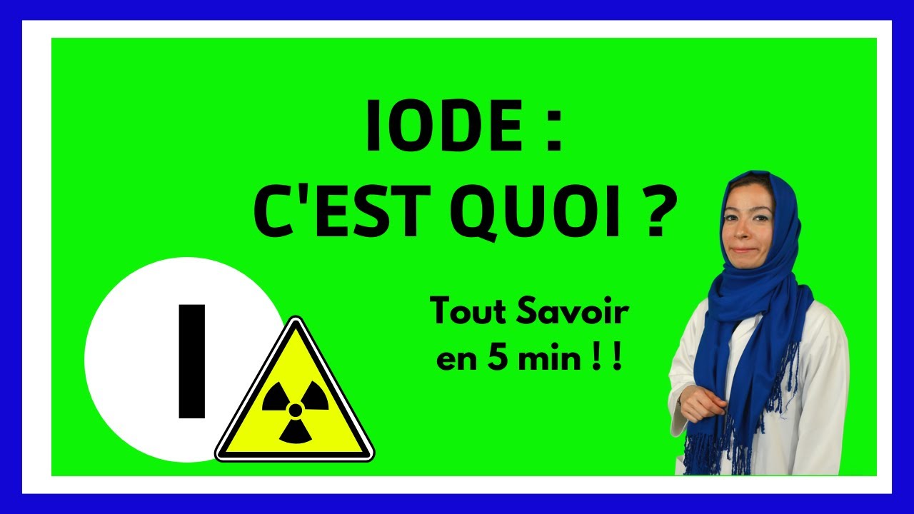 O&ugrave; trouver de l'iode ? Les bienfaits de l'iode et les signes d'une carence en 5 min