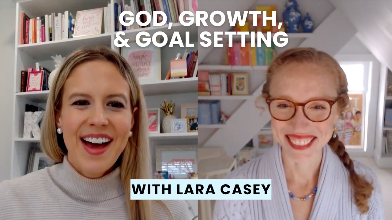 God, Growth, & Goal Setting in All Seasons- Gems You Need to Know (Conversation Lara Casey Isaacson)