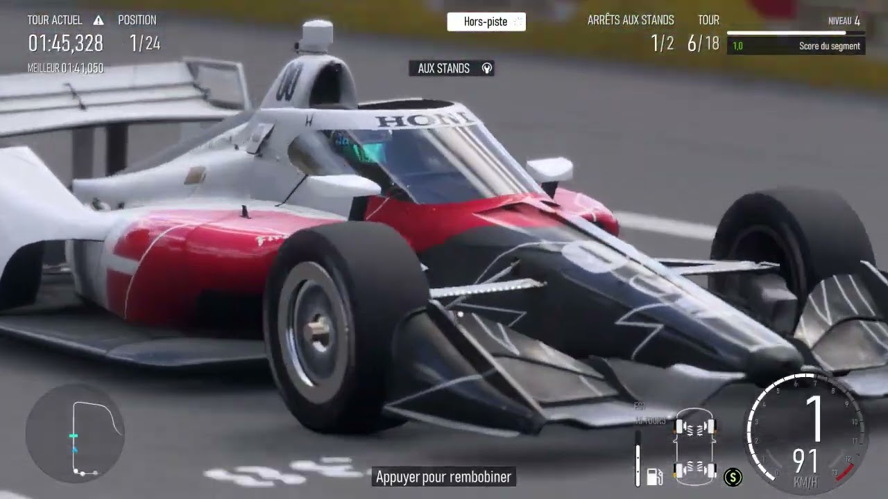 Forza Motorsport Coupe des Champions indycar 1/8