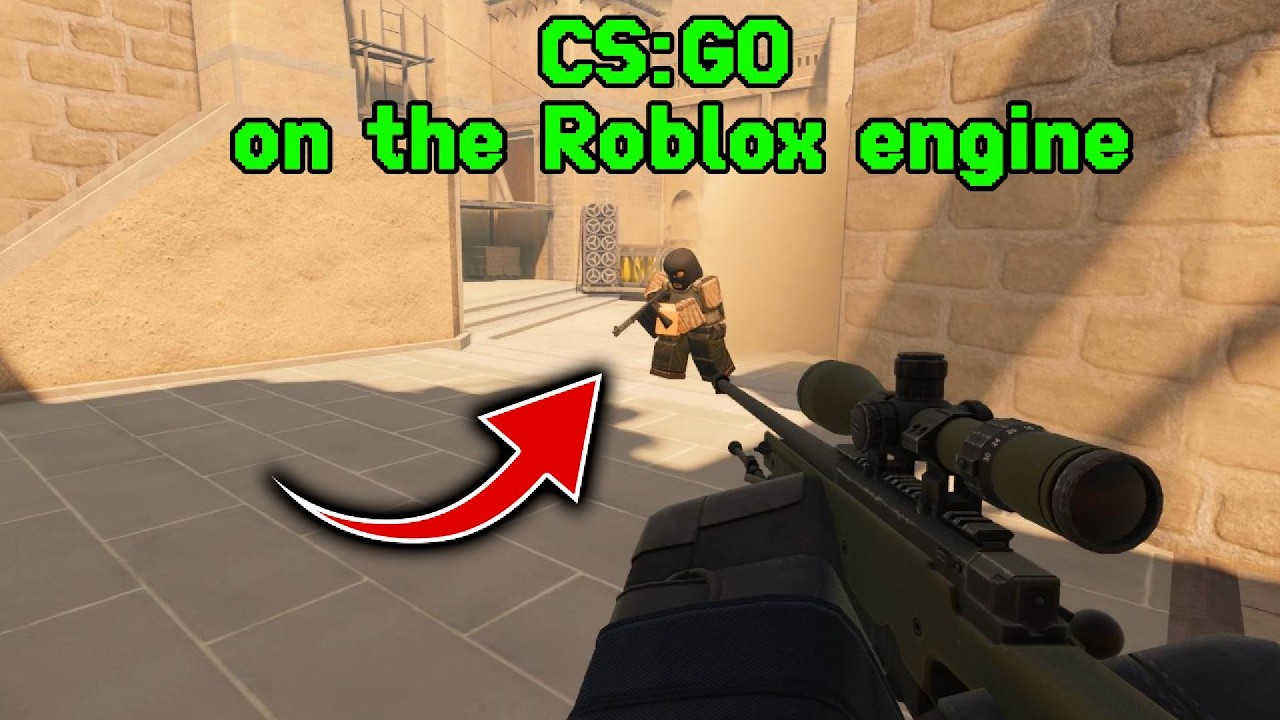CS:GO on the Roblox engine Copy of the game