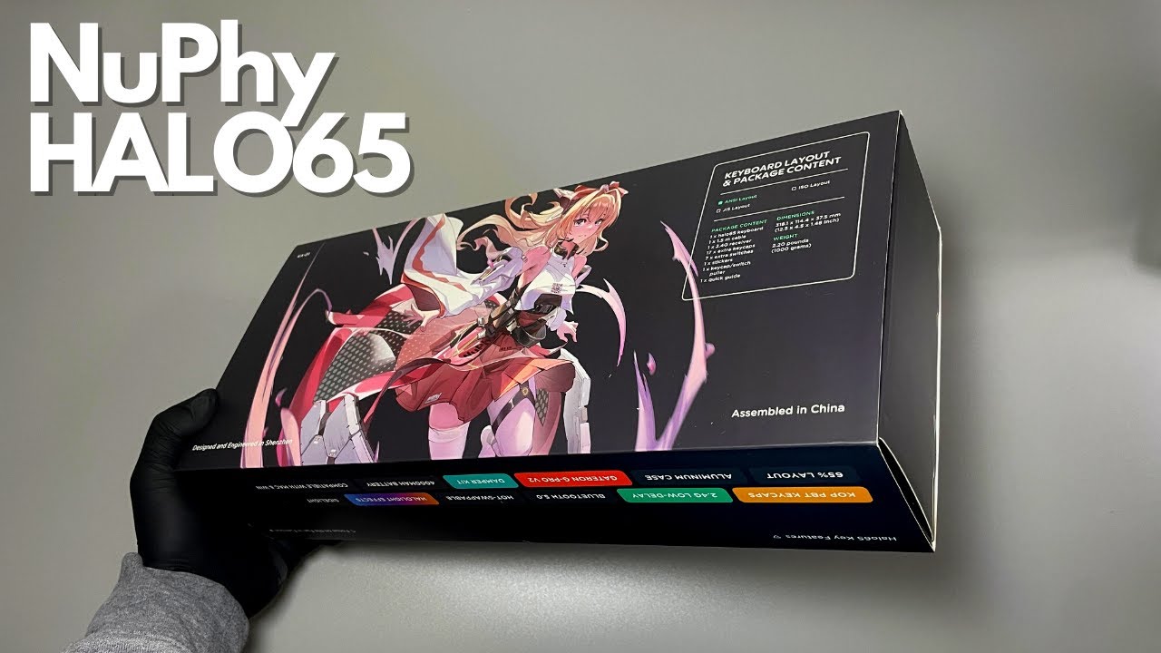 NuPhy Halo65 Mechanical Gaming Keyboard Unboxing | First Look