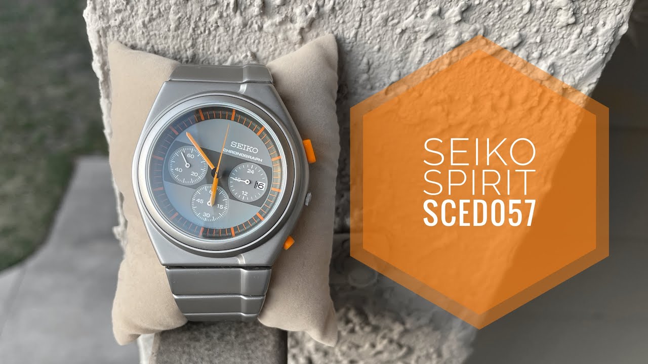 Seiko Spirit SCED057 - Giugiaro Design Watch Review