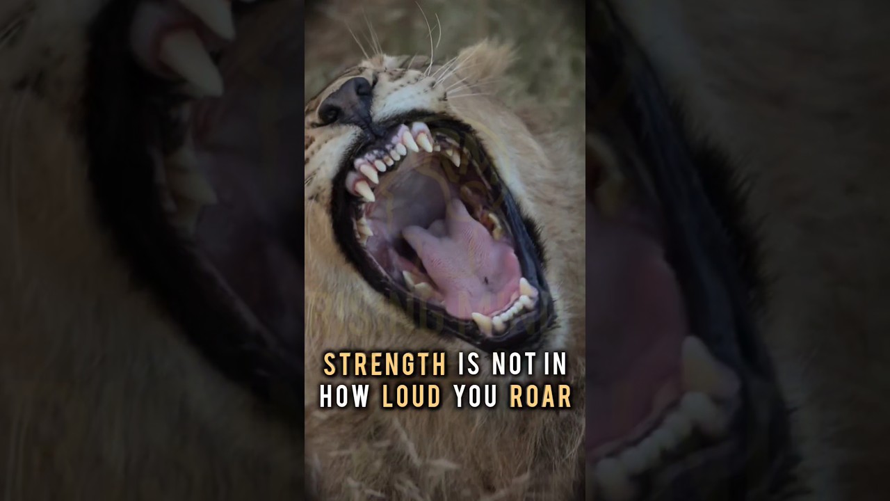 True Strength Is Silent 🔥Calm Amid the Storm 🌪️ 