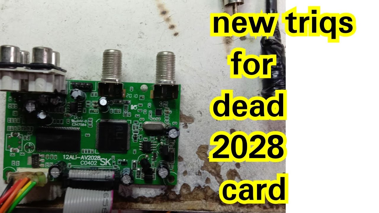 new triq dead card repair | All Dth Solution | dead card रिपेयर करने का नया तरीका