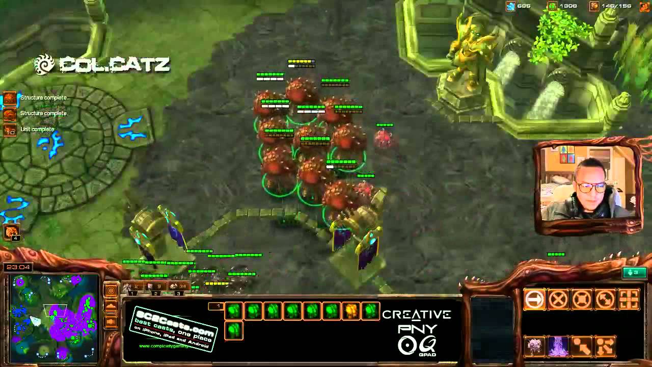 CatZ vs. Deezer (Destiny and CombatEX on Skype) - Starcraft 2 Ladder