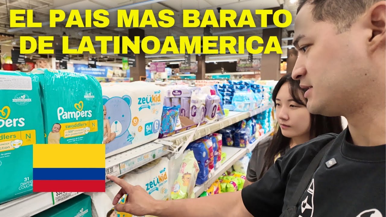 El MÁS BARATO de Latinoamérica? Entérate de los  Precios en un Supermercado de Colombia