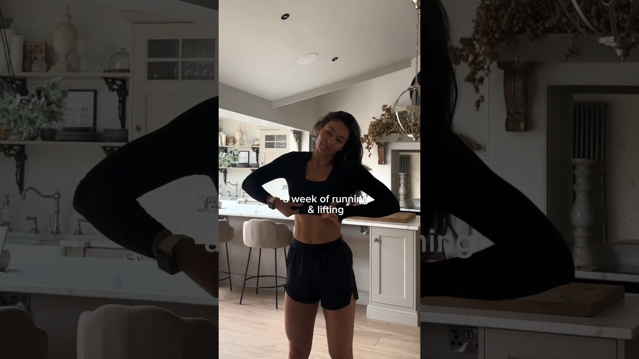 Week of running and lifting #fitnessjourney #hybrid #running #fitness