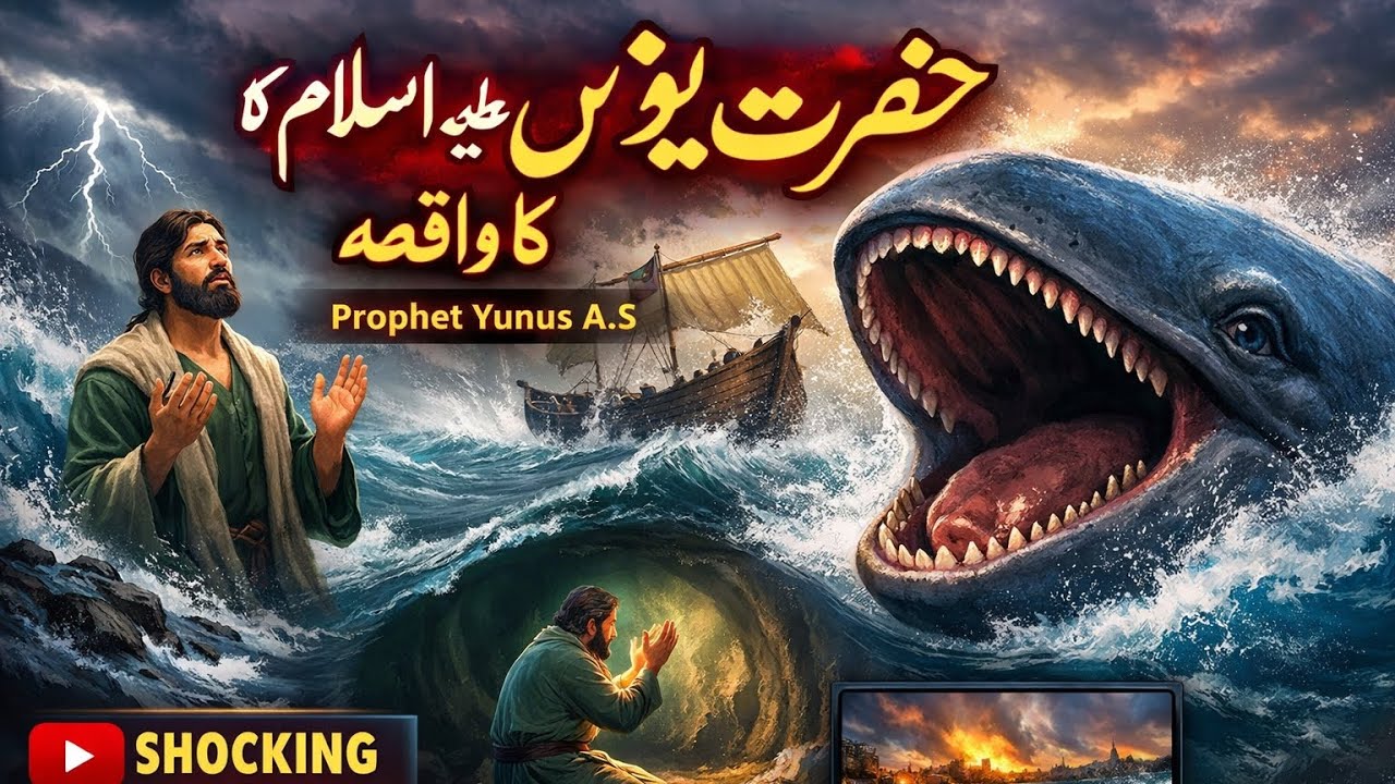 Prophet Yunus (A.S) Story | machli ke pet me Nabi ki dua | 