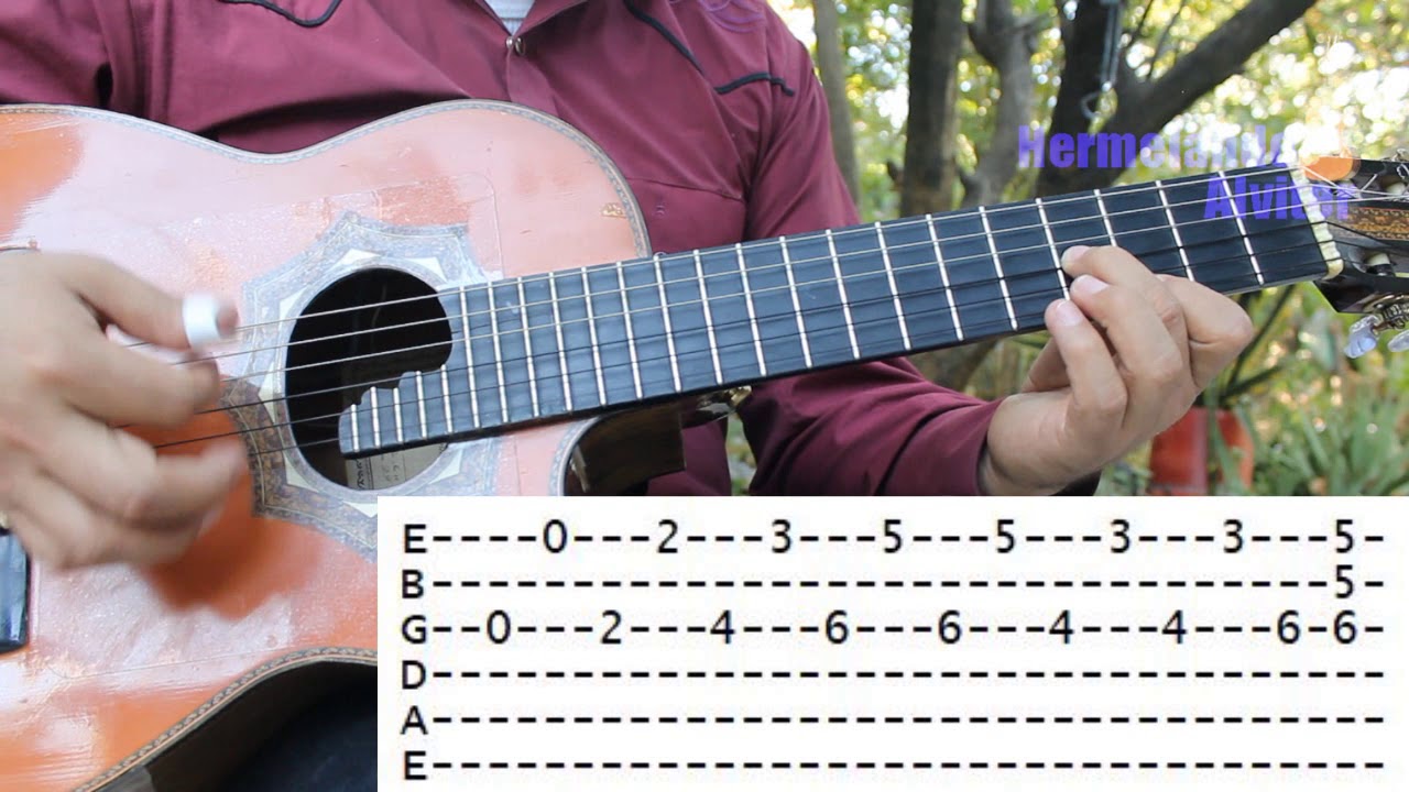 Requinto Cuatro velas - Dueto del Sur - Tutorial requinto y guitarra