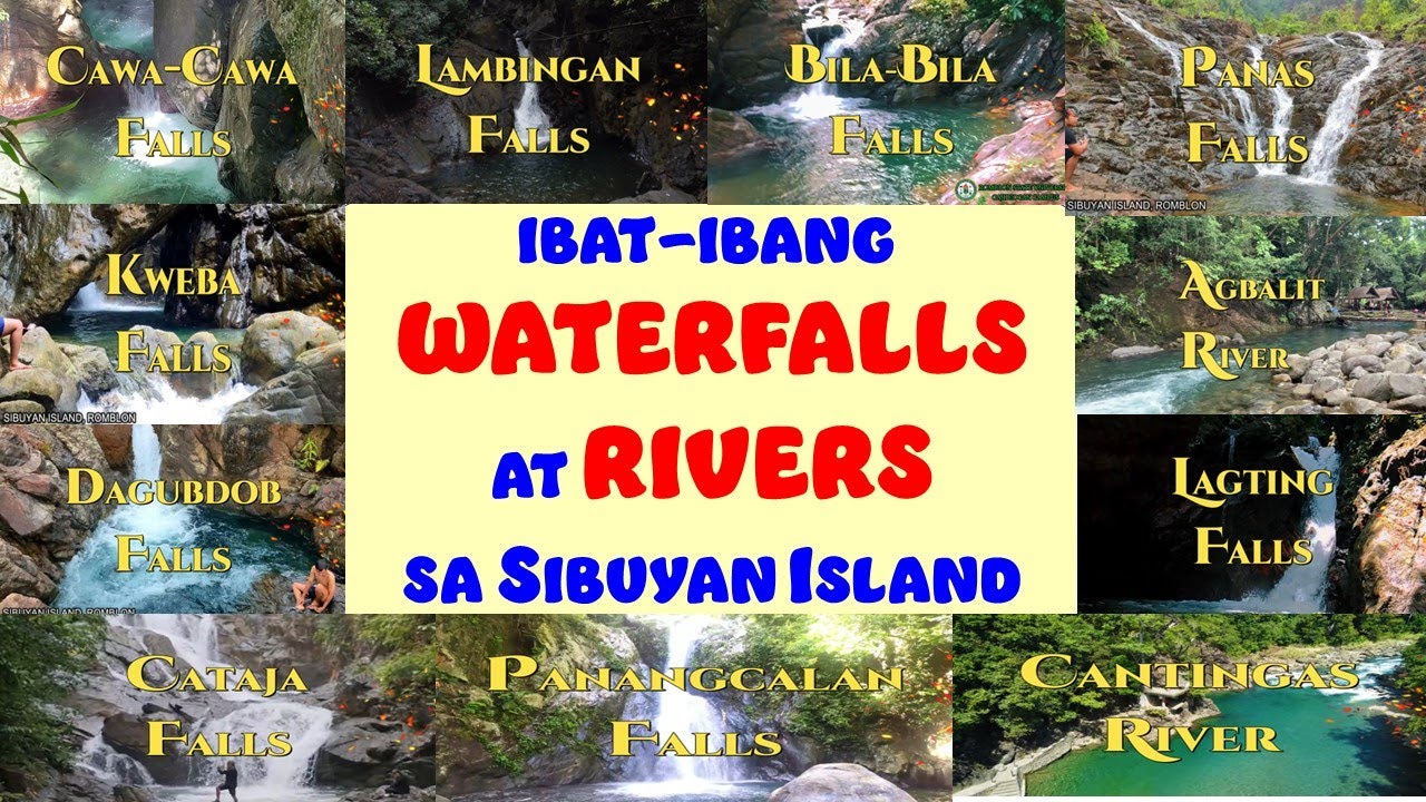 SIBUYAN ISLAND WATERFALLS AND RIVERS