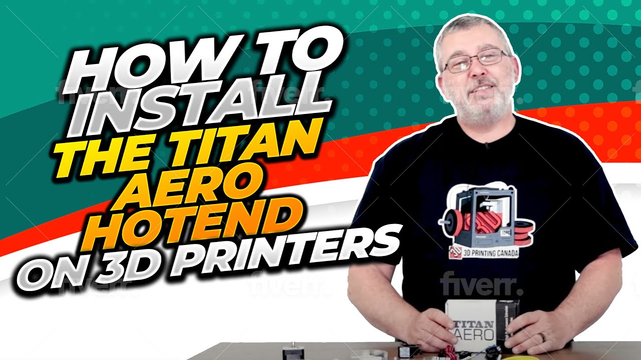 Как установить Titan Aero Hotend на 3D-принтеры
